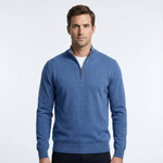Adrien | Pull col zippé décontracté