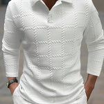 Lucien | Polo texturé jacquard