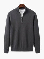 Pull Zippé Aurélien Pull Zippé Aurélien Pierre Mercier Gris Anthracite S 