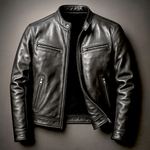 Marius | Blouson col montant effet vieilli