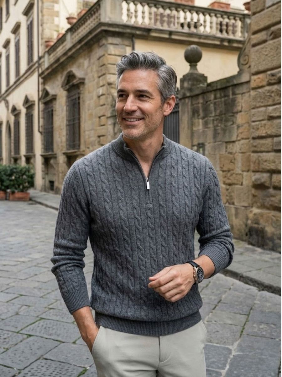 Pull Zippé Calverne