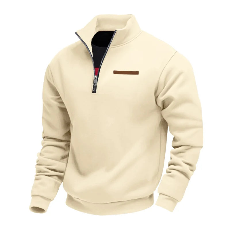 Nathan | Sweat polaire col zippé