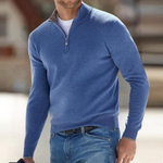 Adrien | Pull col zippé décontracté